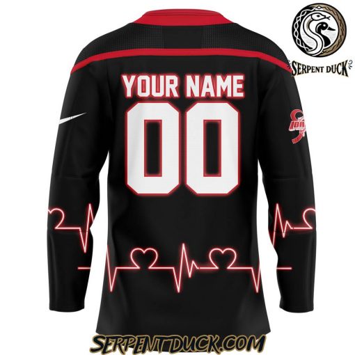 Idaho Steelheads Jayden DeLuca Foundation Custom Hockey Jersey