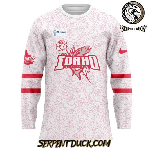 Idaho Steelheads Pink in the Rink Hockey Jersey