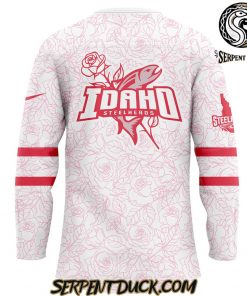 Idaho Steelheads Pink in the Rink Hockey Jersey