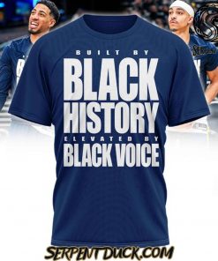 Indiana Pacers Built By Black History Elevated By Black Voice Shirt