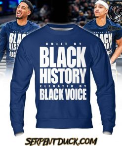 Indiana Pacers Built By Black History Elevated By Black Voice Sweatshirt