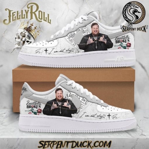 Jelly Roll Beautifully Broken Air Force 1 Sneaker