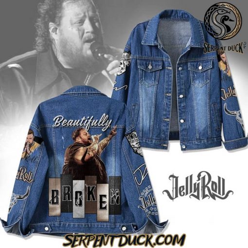 Jelly Roll Beautifully Broken Denim Jacket