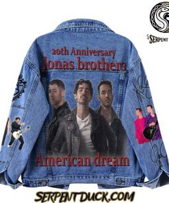 Jonas Brothers 20th Anniversary American Dream Denim Jacket