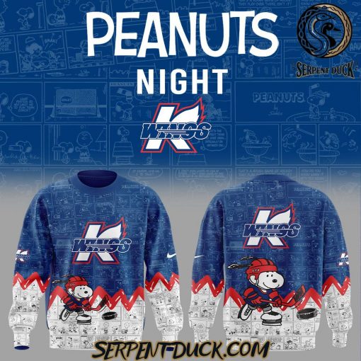 Kalamazoo Wings Anniversary of Peanuts Sweatshirt