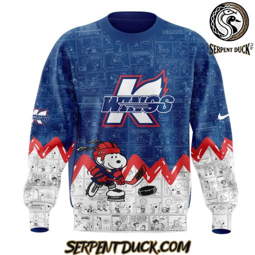 Kalamazoo Wings Anniversary of Peanuts Sweatshirt