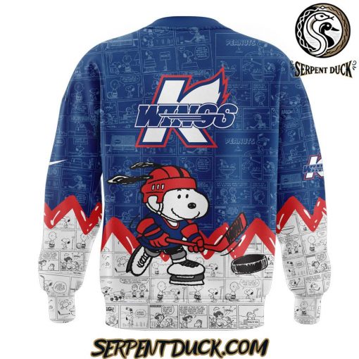 Kalamazoo Wings Anniversary of Peanuts Sweatshirt