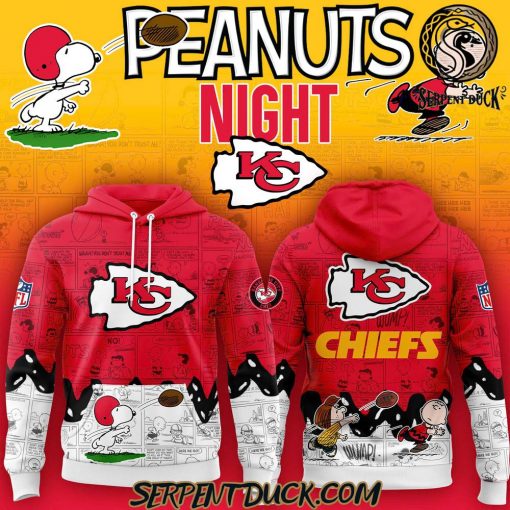 Kansas City Chiefs 75th Anniversary of Peanuts Hoodie