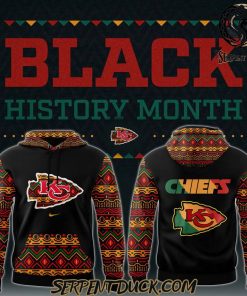 Kansas City Chiefs Black History Month Edition Hoodie