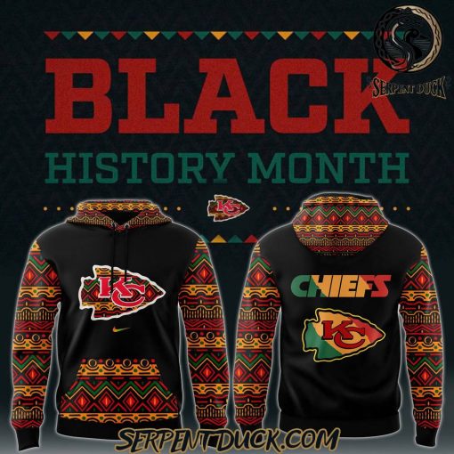 Kansas City Chiefs Black History Month Edition Hoodie