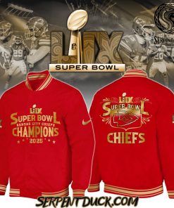 Kansas City Chiefs Champions Super Bowl LIX 2025 Baseball Jacket