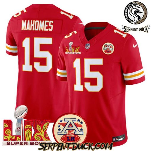 Kansas City Chiefs Super Bowl LIX Limited Football Jersey