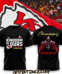 Kansas City Chiefs The Kingdom Is Ours Super Bowl LIX Champions Shirt