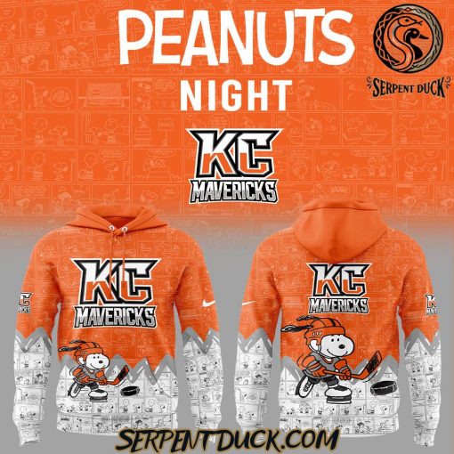 Kansas City Mavericks 75th Anniversary of Peanuts Hoodie