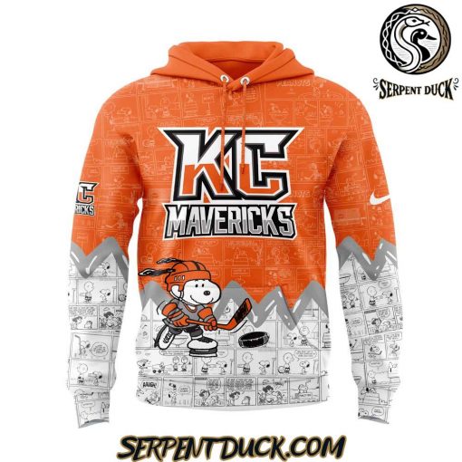 Kansas City Mavericks 75th Anniversary of Peanuts Hoodie