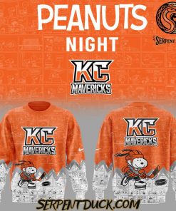 Kansas City Mavericks 75th Anniversary of Peanuts Sweatshirt