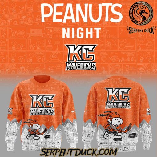 Kansas City Mavericks 75th Anniversary of Peanuts Sweatshirt