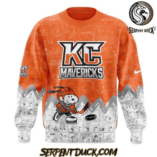 Kansas City Mavericks 75th Anniversary of Peanuts Sweatshirt