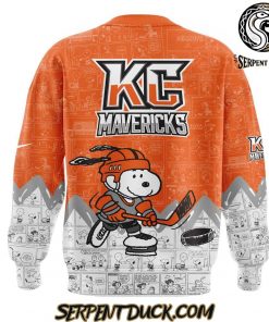 Kansas City Mavericks 75th Anniversary of Peanuts Sweatshirt