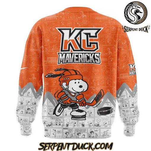 Kansas City Mavericks 75th Anniversary of Peanuts Sweatshirt