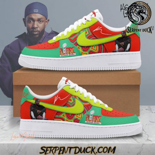 Kendrick Lamar Super Bowl LIX Air Force 1 Sneaker