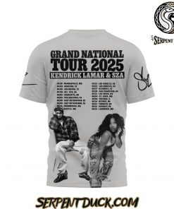 Kendrick Lamar X SZA Grand National Tour 2025 Shirt