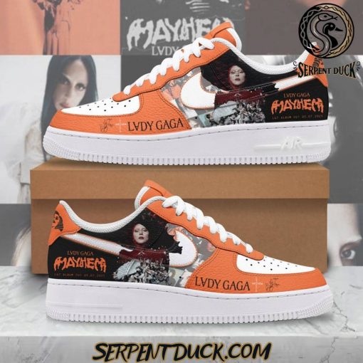 Lady Gaga Mayhem Air Force 1 Sneaker