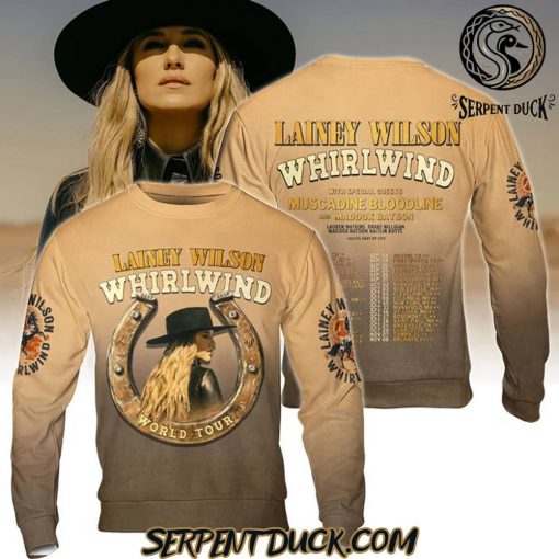 Lainey Wilson Whirlwind World Tour Sweatshirt