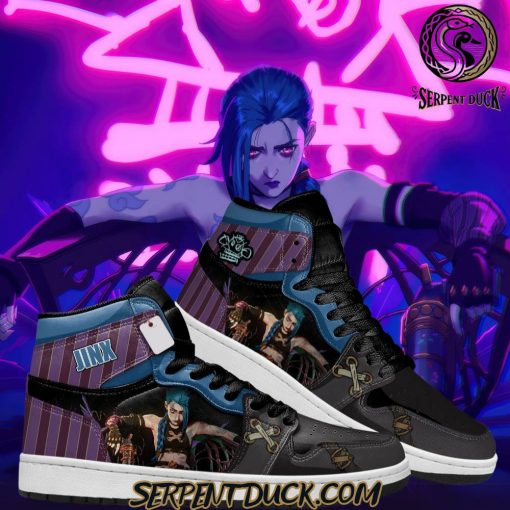 League Of Legends Jinx Air Jordan 1 Sneaker