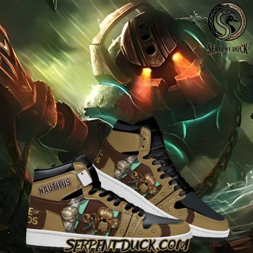 League Of Legends Nautilus Air Jordan 1 Sneaker