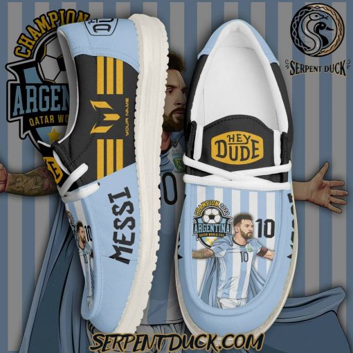 Lionel Messi Hey Dude Shoes