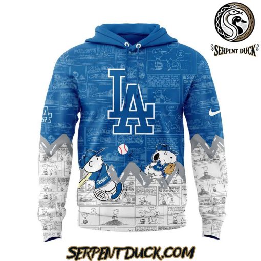 Los Angeles Dodgers 75th Anniversary of Peanuts Hoodie