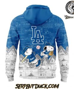 Los Angeles Dodgers 75th Anniversary of Peanuts Hoodie