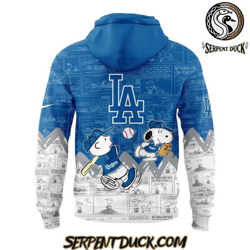 Los Angeles Dodgers 75th Anniversary of Peanuts Hoodie