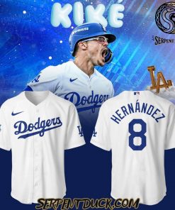 Los Angeles Dodgers Kiké Welcome Back Baseball Jersey