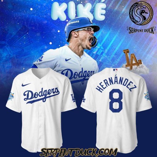 Los Angeles Dodgers Kiké Welcome Back Baseball Jersey