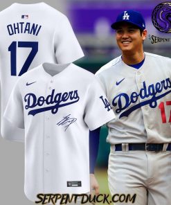 Los Angeles Dodgers Shohei Ohtani Signature Baseball Jersey