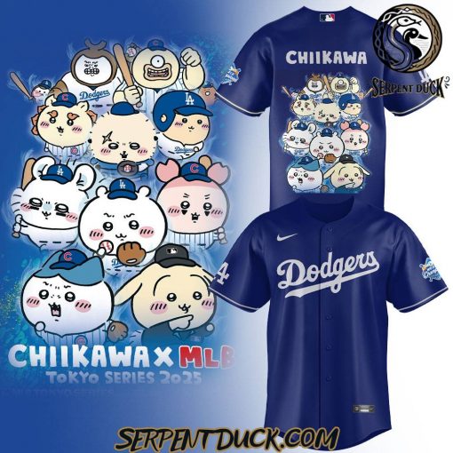 Los Angeles Dodgers x Chiikawa Baseball Jersey