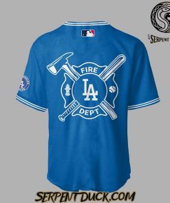 Los Angeles Dodgers x Firefighter Appreciation Night Baseball Jersey