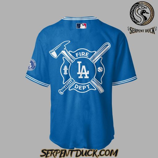 Los Angeles Dodgers x Firefighter Appreciation Night Baseball Jersey