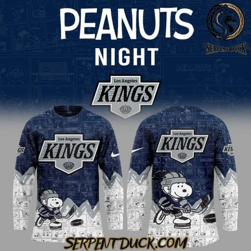 Los Angeles Kings Anniversary of Peanuts Hockey Jersey