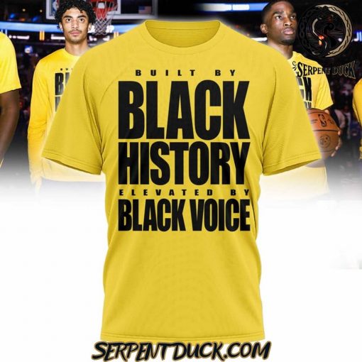 Los Angeles Lakers Built By Black History Elevated By Black Voice Shirt