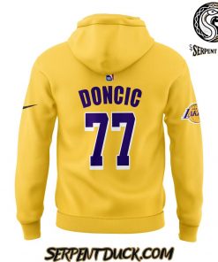 Los Angeles Lakers Luka Doncic Black History Hoodie