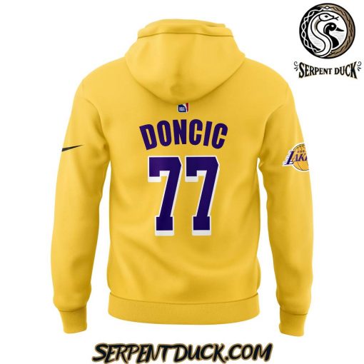 Los Angeles Lakers Luka Doncic Black History Hoodie