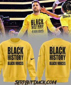 Los Angeles Lakers Luka Doncic Black History Sweatshirt