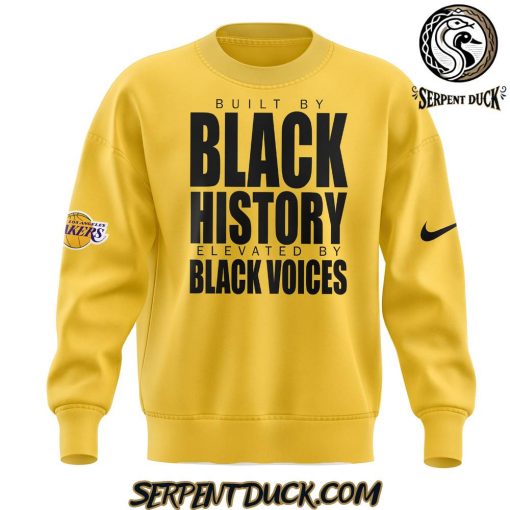 Los Angeles Lakers Luka Doncic Black History Sweatshirt