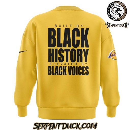 Los Angeles Lakers Luka Doncic Black History Sweatshirt