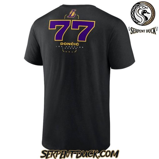 Los Angeles Lakers Luka Dončić Black Behind the Back Shirt