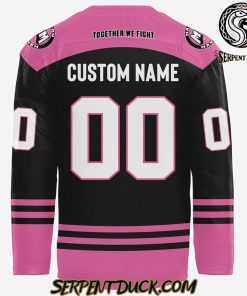 Macon Mayhem x Ice Out Cancer Night Custom Hockey Jersey