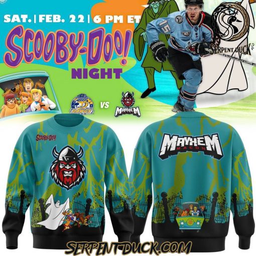 Macon Mayhem x Scooby Doo 2025 Limited Edition Sweatshirt